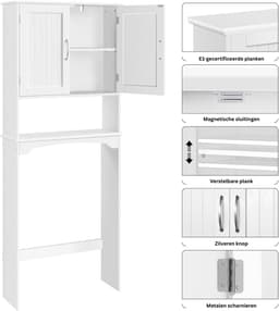 Wasmachine Kast - Ombouw - Verhoger - Meubel — thumbnail 2
