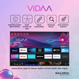 Salora FOD40TV - Smart TV - VIDAA - Televisie - Smart tv 40 inch - TV - Full HD - 2025 — thumbnail 3