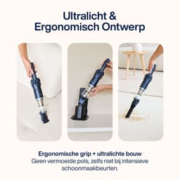 Kruimeldief NanoDetect 120W - Kruimelzuiger Snoerloos - Krachtige Handstofzuiger - Draadloos - Autostofzuiger - Samako — thumbnail 3