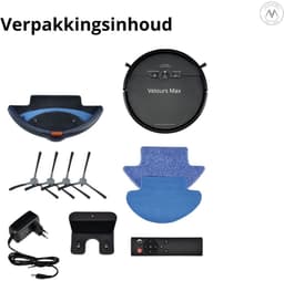 Velours Max® - Robotstofzuiger met Dweilfunctie - Robot Stofzuiger - Slimme Navigatie - Met Laadstation - Automatisch Oplaadstation - Dweilrobot - Huisdieren - Robotstofzuigers met Dweilfunctie - Robotstofzuigers - Stofzuiger - Stofzuigers — thumbnail 4