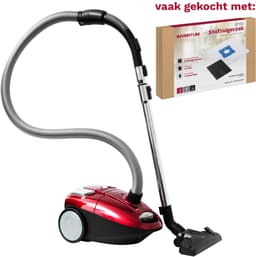 Inventum ST154RZA - Stofzuiger met zak - 1,5 liter - HEPA 13 - Lichtgewicht - Rood — thumbnail 15
