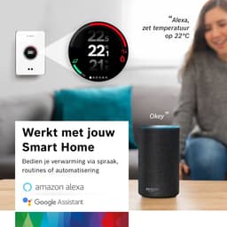 Bosch EasyControl slimme thermostaat - wit (bedraad) — thumbnail 8