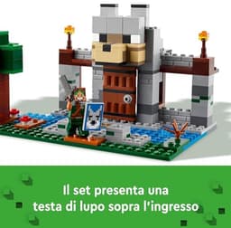 LEGO Minecraft® De wolvenburcht speelset met fort 21261 — thumbnail 12
