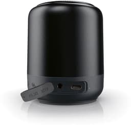 SILVERCREST® Mini Bluetooth® speaker - Portable speaker - Uitgangsvermogen: 1x 6 W RMS - Afspeeltijd: tot 15 uur - Bluetooth: v5.3 - Bluetooth® actieradius: tot 10 m - Zwart — thumbnail 3