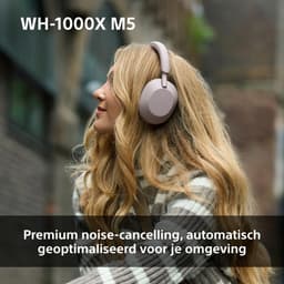 Sony WH-1000XM5 – Draadloze koptelefoon met Noise Cancelling - Blauw — thumbnail 21