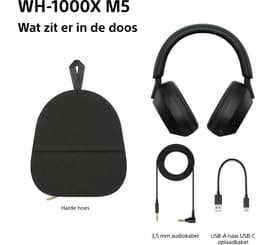 Sony WH-1000XM5 - Draadloze koptelefoon met Noise Cancelling - Zwart — thumbnail 22