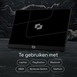 Screenmate® Lite Touchscreen Portable Monitor 15,6” - Draagbare Monitor met Beschermhoes - Extra Scherm Laptop - Draagbaar Beeldscherm - Zwart — thumbnail 12