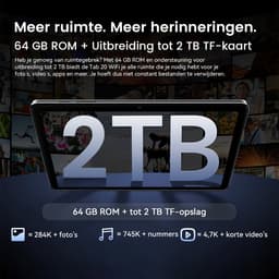 Blackview Tablet - Tab 20 WiFi Tablet - Met Hoes, Screenprotector - Android 15 - 12GB RAM + 64GB ROM(2TB Externe) - 10 inch HD Scherm - 6000mAh - Bluetooth 5G WiFi - Groen — thumbnail 7
