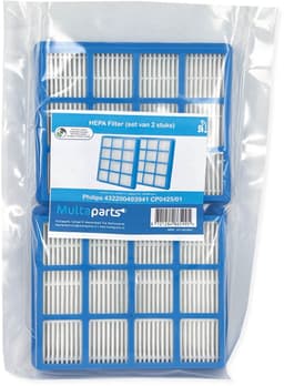 Multaparts® HEPA Filter geschikt voor Philips CP0425/01 / 432200493941 | Set van 2 stuks | O.a. geschikt voor Philips Performer Active, Performer Active Eco — thumbnail 3