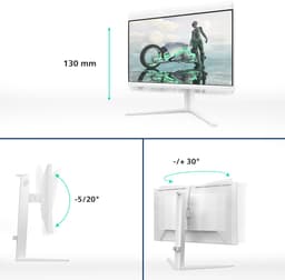 Philips Evnia 3000 series 27M2N3201A - Full HD Monitor - 180hz - 27 inch — thumbnail 5