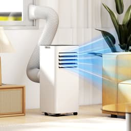 HOMCOM-Mobile Klimageräte aus ABS, Stahl Weiß — thumbnail 8