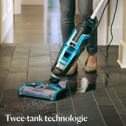 BISSELL CrossWave 1.0 Stofzuiger met Dweilfunctie - Vloerreiniger met Snoer - 3 in 1 Stofzuiger, Dweil & Drogen - Multi Surface Vacuum Cleaner - Reinigingsmachine voor Tapijt, Tegels & Houten Vloeren - Krachtige 560W Motor - 17132 — thumbnail 19