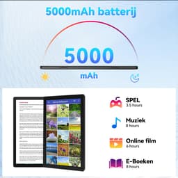 Hotlight C10 - Android 14 Tablet - 10.1 inch - 8(3+5)GB RAM/64GB ROM– 5000mAh - Zwart — thumbnail 4