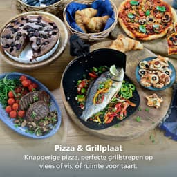 Philips Pizza & Grillplaat Airfryer Accessoire - HD9963/00 - Geschikt voor Philips — thumbnail 2