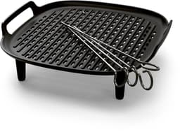 Philips Grill Set Airfryer Accessoire - HD9926/00 - Geschikt voor Philips - Grillplaat met 4 spiesen — thumbnail 1