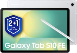 Samsung Galaxy Tab S10 FE - WiFi - 128GB - Silver + 1 jaar extra garantie — thumbnail 1