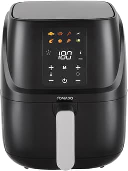 Tomado TAF3010B - Airfryer - Heteluchtfriteuse - 3 liter inhoud - Digitaal display - 300 gr friet - PFAS vrij — thumbnail 7
