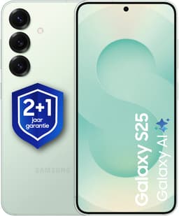 Samsung Galaxy S25 5G - 256GB - Mint + 1 jaar extra garantie — thumbnail 1
