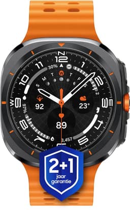 Samsung Galaxy Watch Ultra (2025) - Smartwatch - 47mm - E-simkaart - Titanium Gray + 1 jaar extra garantie — thumbnail 1