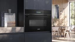 Siemens iQ700 CM724G1B1 Compacte Combi Oven met Magnetron 45 cm – TFT Display – Home Connect WiFi – 45L – Zwart — thumbnail 3