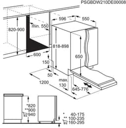 AEG FSB64907Z 6000 serie SatelliteClean - Inbouwvaatwasser - 14 couverts — thumbnail 2