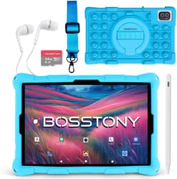 Bosstony Snelle Kids Tablet 10 inch - Ouderlijk Toezicht - 6000mAh Batterij - Android 13 - Incl Beschermpakket - Kindertablet vanaf 3 jaar — thumbnail 1