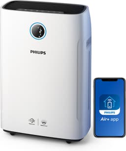 Philips 2000i Series AC2729/10 - 2-in-1 Luchtreiniger & Luchtbevochtiger - HEPA Filter - 330 m³/u - Wit - App Connected — thumbnail 1