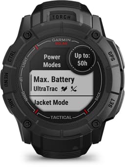 Garmin Instinct 2X Solar - Tactical Edition - Smartwatch - Oneindige batterijduur met Solar - Ingebouwde zaklamp - Multi-band GNSS - Black — thumbnail 8