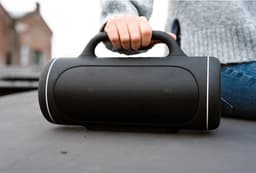 BRAINZ LED Boombox - Krachtige speakers - Bluetooth speaker - Zwart — thumbnail 4