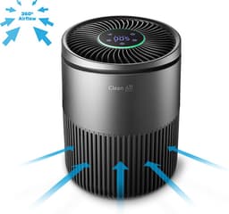 Clean Air Optima® CA-503T Compact Smart - Intelligente HEPA UV-C Ionisator Luchtreiniger - 360° Airflow - Ultrastil met sleepmode! <10dB(A)! — thumbnail 15