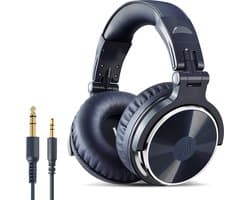 OneOdio Pro10 - koptelefoon met microfoon - inklapbaar - muziek|studio|DJ (blauw)