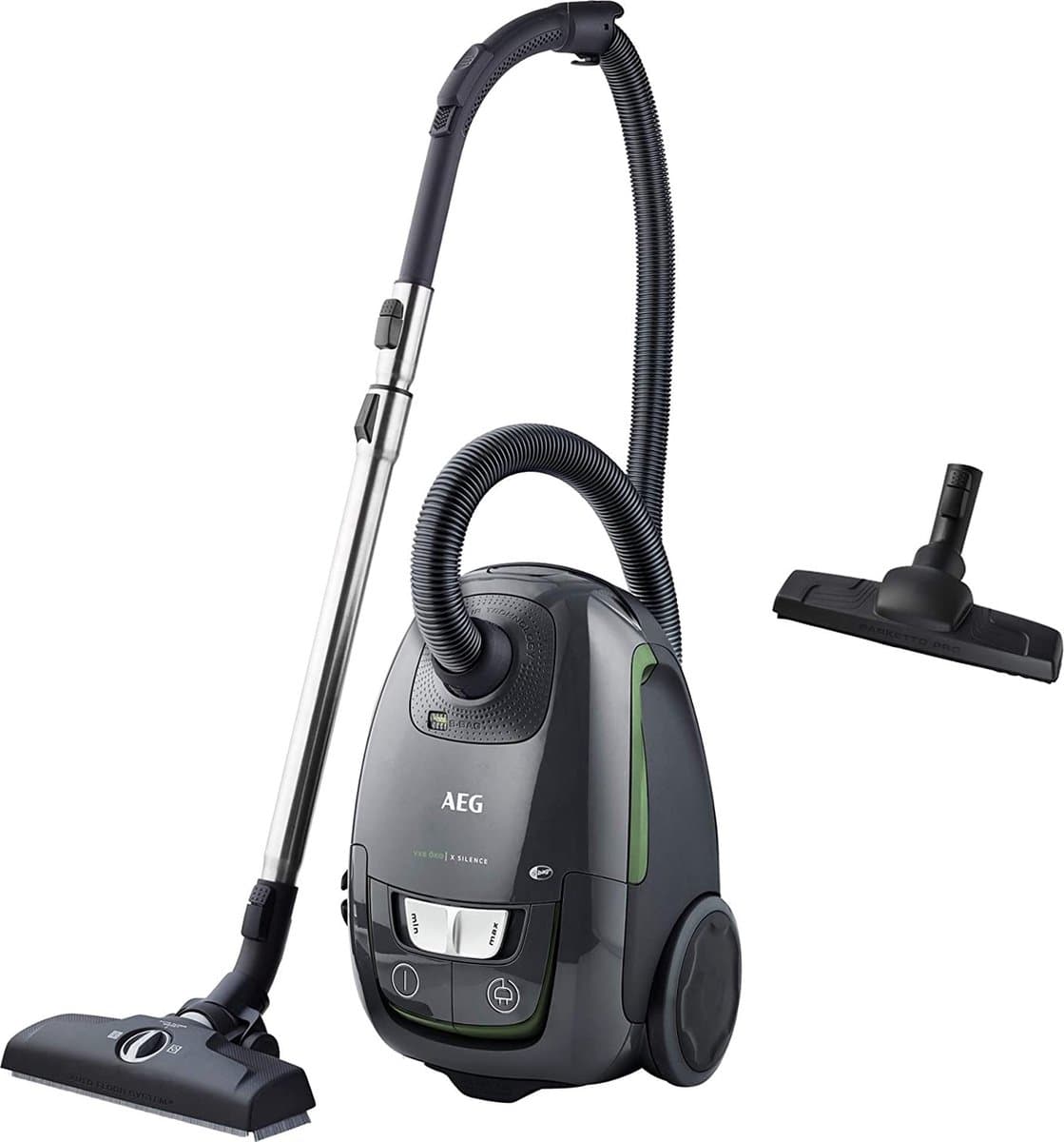 AEG VX8-2-ÖKO - Stofzuiger met zak - 3,5 L - 600W - Zwart — afbeelding 1