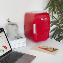 Mini Draagbare Koelkast Frigo Rood 28 x 20 x 23 cm — thumbnail 6