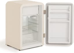 CREATE - Koelkast in retrostijl - Gebroken wit - Handvat Zilver - FRIDGE RETRO 107L — thumbnail 3