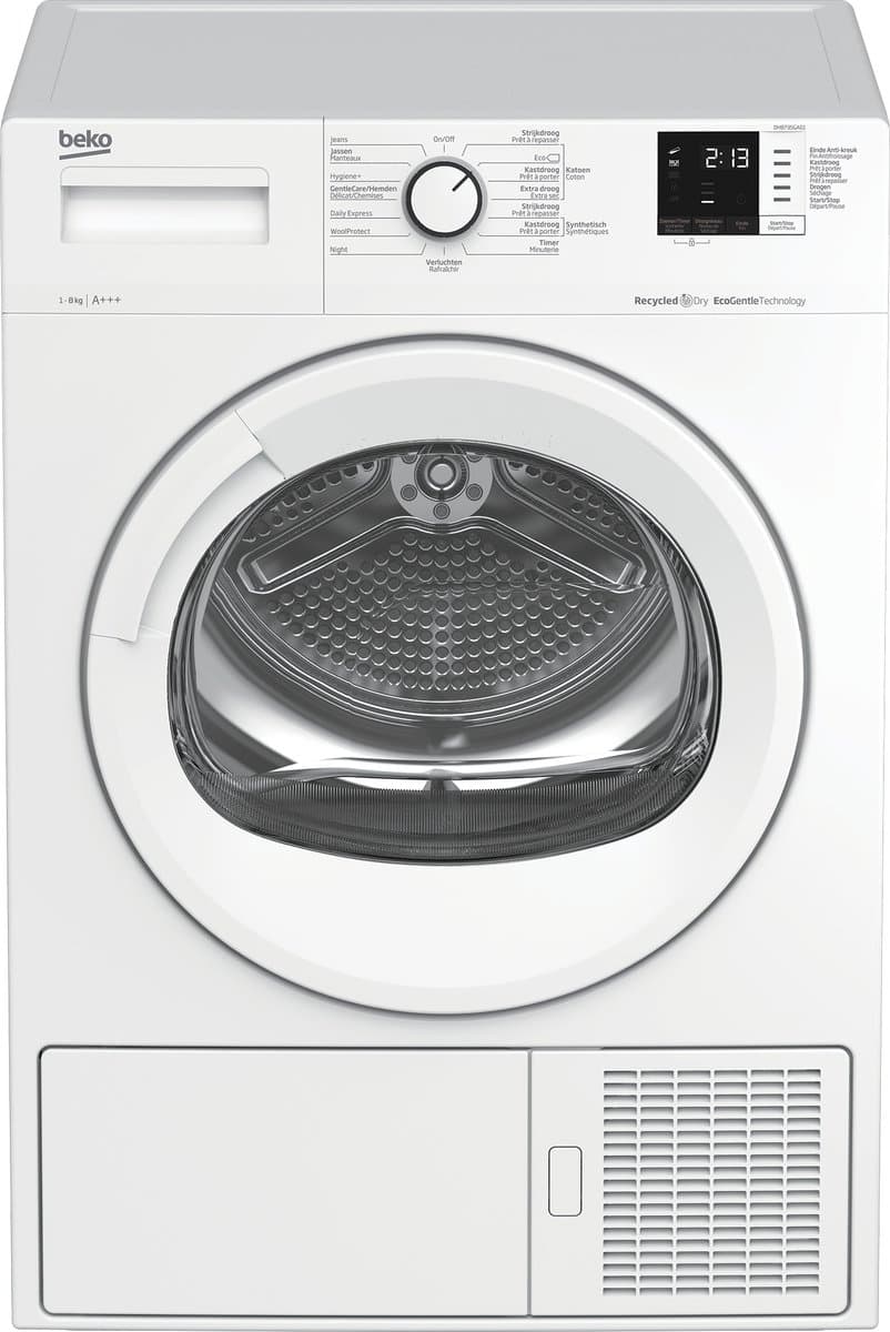 Beko DH8735GA01 - Warmtepompdroger - NL/FR — afbeelding 1