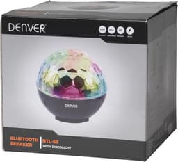 Denver BTL-65 - Bluetooth speaker - Disco licht - Zwart — thumbnail 2