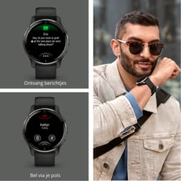 Garmin Venu 2 Plus Health Smartwatch - Amoled touchscreen - 9 dagen batterij - spraakbesturing - Zwart — thumbnail 20