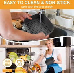 Airfryer Accessoires - Airfryer Accessoires Set - Geschikt voor Heteluchtfriteuses — thumbnail 4