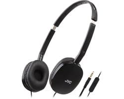 JVC HA-S160M - Vederlichte opvouwbare on-ear hoofdtelefoon - Zwart