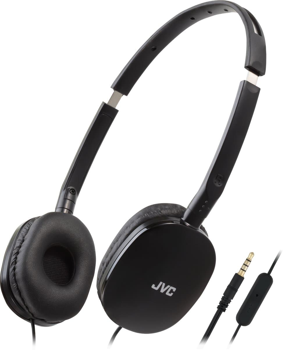 JVC HA-S160M - Vederlichte opvouwbare on-ear hoofdtelefoon - Zwart — afbeelding 1