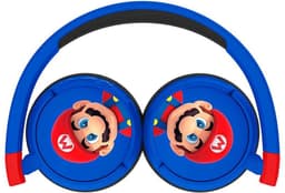 Super Mario - draadloze kinderkoptelefoon - volumebegrenzing - lange batterijduur - microfoon - opvouwbaar - bluetooth — thumbnail 7