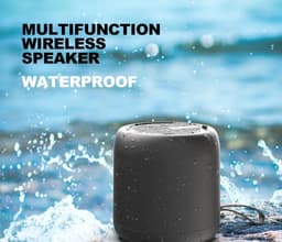 Mini Wireless Speaker-Draadloze Luidspreker Waterdichte Stereo Sound Draadloze Luidspreker | Met Handvat 5.0 Bluetooth Speaker Antislip Siliconen Bodemmat, Mini Ip67 Waterdichte Hifi Subwoofer, Bt 5.0 Handsfree Black Friday en Sinterklaas — thumbnail 12
