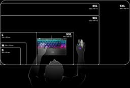 SteelSeries QcK - Extended Gaming Muismat - XXL — thumbnail 7