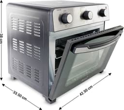 MaxxHome Airfryer - Heteluchtoven - Hete lucht Friteuse - Bakoven met Hete lucht - Grillfunctie - 28L - 1600W — thumbnail 10