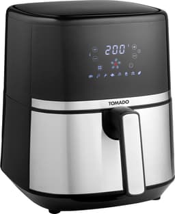 Tomado TAF5401S - Airfryer - 5,4 liter inhoud - Heteluchtfriteuse - Digitaal display - 800 gram friet - Zwart/RVS — thumbnail 6