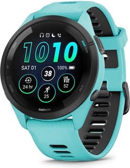 Garmin Forerunner 265 - Sporthorloge met GPS - Geschikt voor hardlopen - 46 mm – Blauw — thumbnail 1