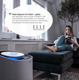 Tubble® Air Purifier Max, Luchtreiniger, TRUE HEPA 360° filter technology, CADR 400, met fluisterstille slaapstand — thumbnail 5