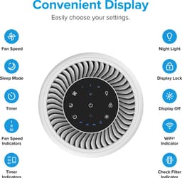 Levoit Core 200s Smart True HEPA Air Purifier - Luchtreiniger — thumbnail 13