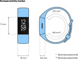 Garmin Vívofit 4 - Activity Tracker met stappenteller - M/L - Zwart — thumbnail 10