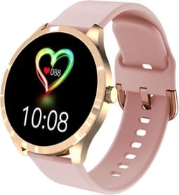 Belesy® Q9 Pro - Smartwatch Dames – Smartwatch Heren - Horloge - 1.28 inch - Kleurenscherm - Stappenteller - Bloeddruk - Hartslag - 75+ Wijzerplaten – Sporten - Staal – Goud - Kerstcadeau — thumbnail 20